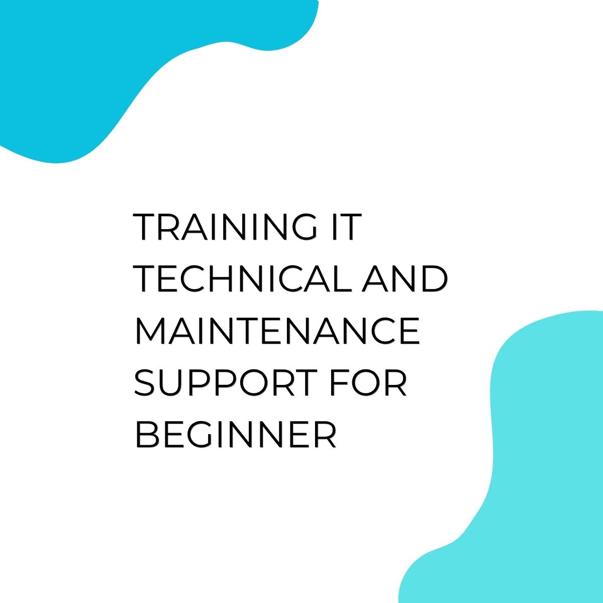 pelatihan IT Technical and Maintenance Support for Beginner online