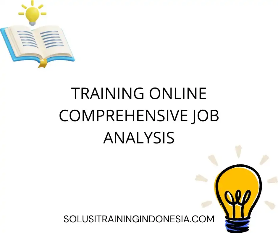training Evaluasi Jabatan dan Job Analysis