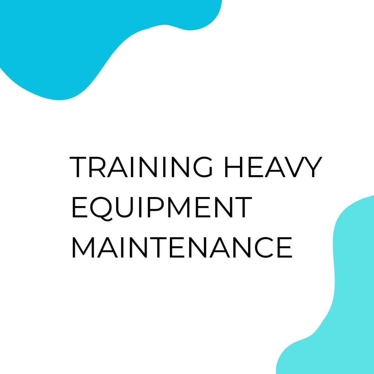 pelatihan HEAVY EQUIPMENT MAINTENANCE online