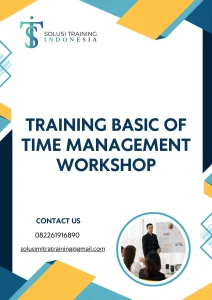 pelatihan BASIC OF TIME MANAGEMENT WORKSHOP online