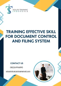 pelatihan EFFECTIVE SKILL FOR DOCUMENT CONTROL AND FILING SYSTEM online