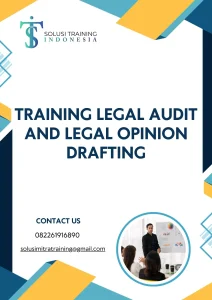 pelatihan LEGAL AUDIT AND LEGAL OPINION DRAFTING online