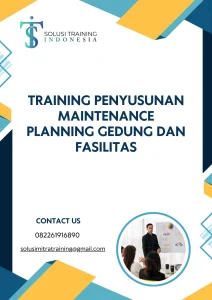 pelatihan PENYUSUNAN MAINTENANCE PLANNING GEDUNG DAN FASILITAS online